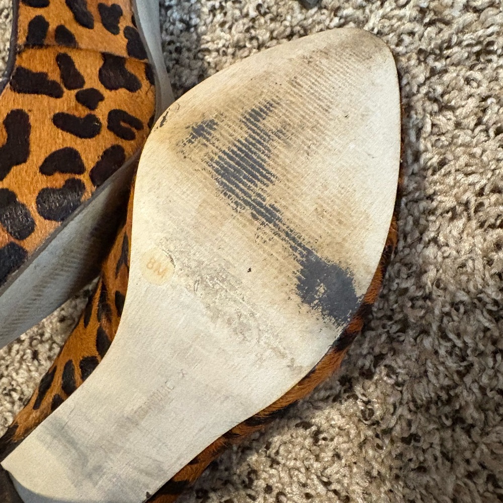 Banana Republic Animal Print Heels - Picture 6 of 8